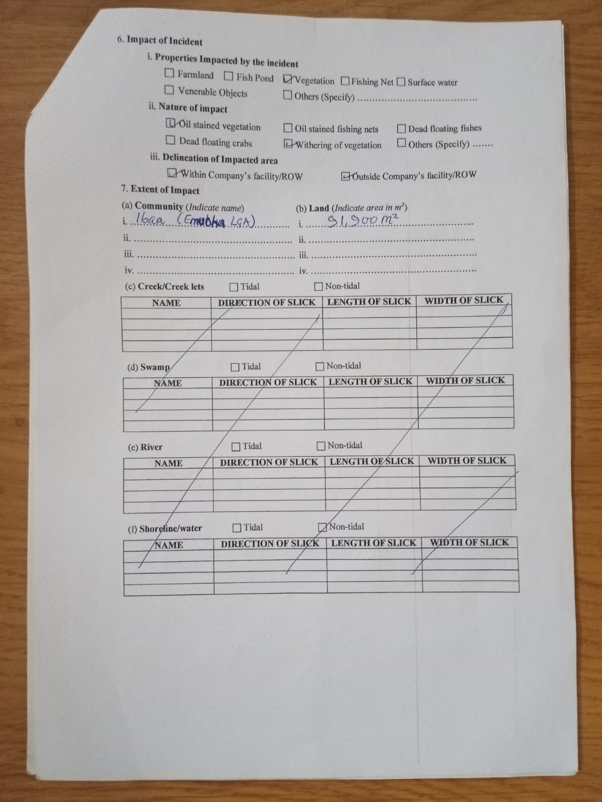JIV FORM 2