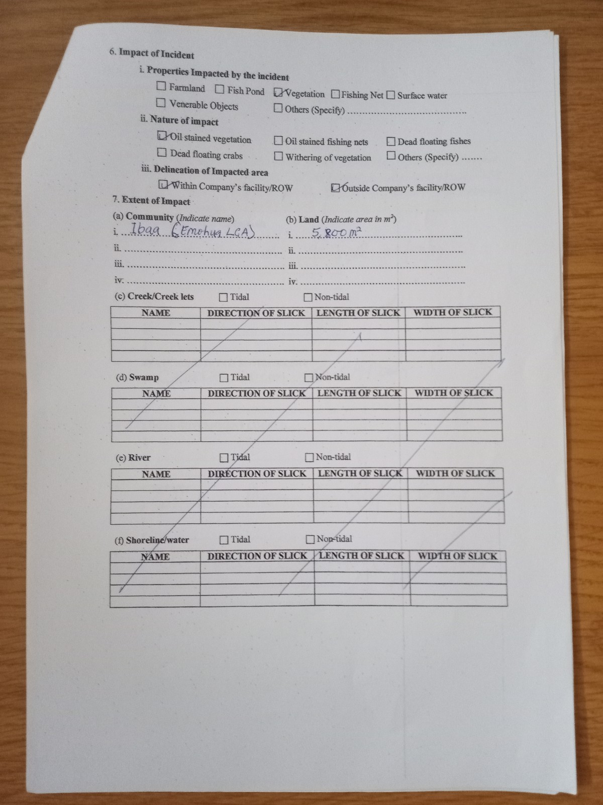 JIV FORM 2