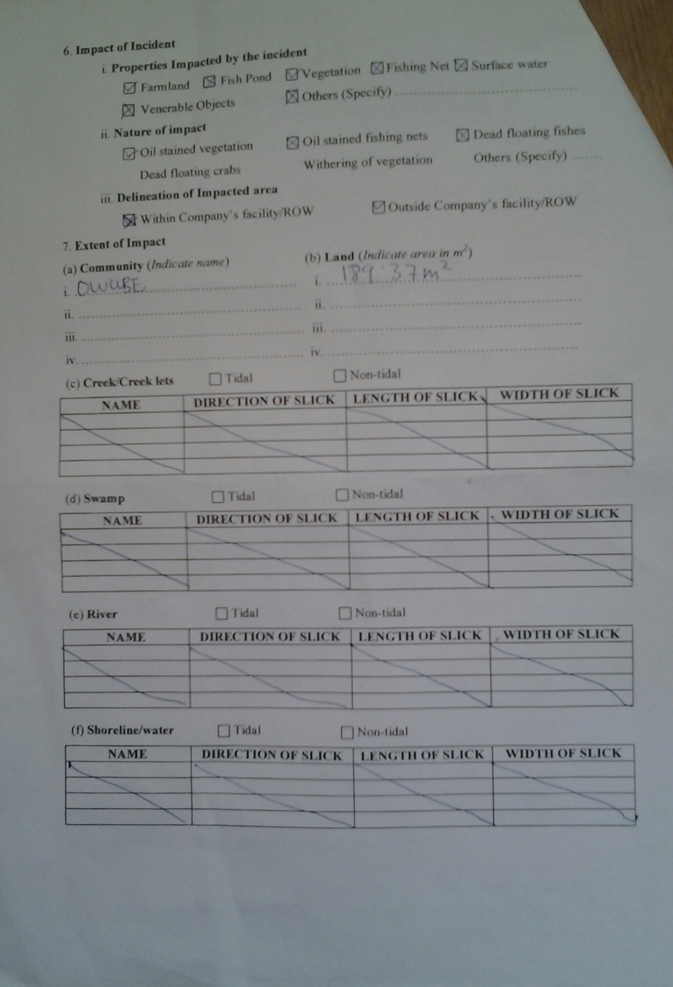 JIV Form 2