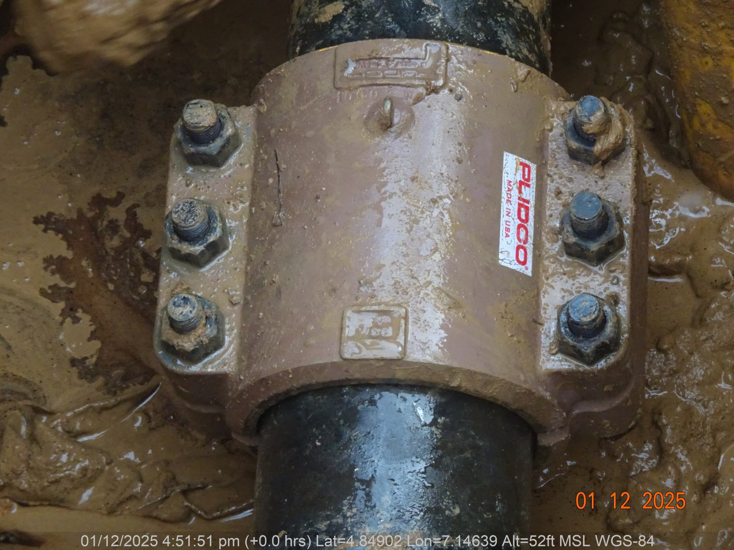PHOTOGRAPH SHOWING REPAIR